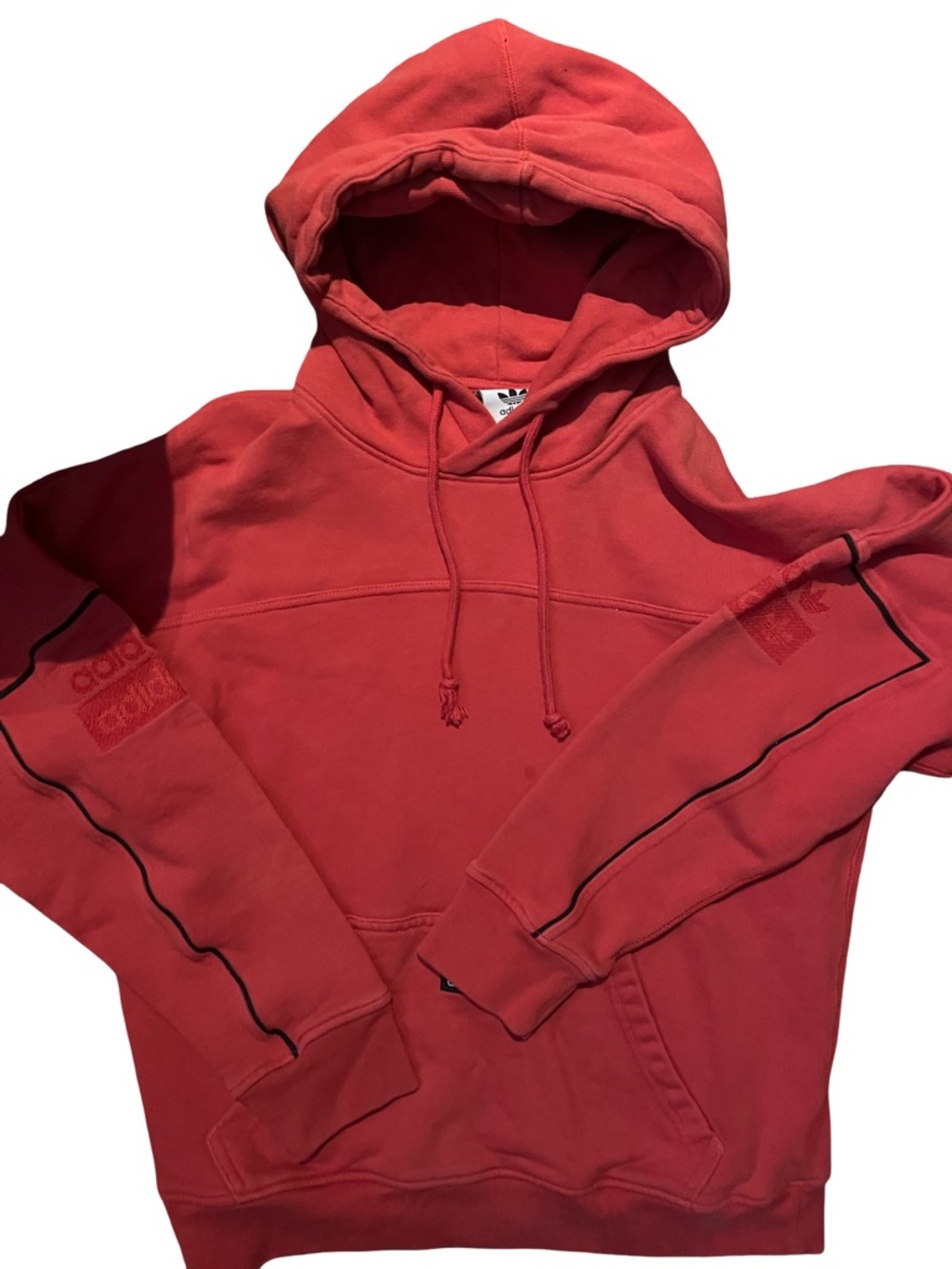 adidas Red Crewneck Sweatshirt RYV 100% cotton supper thick top of the line